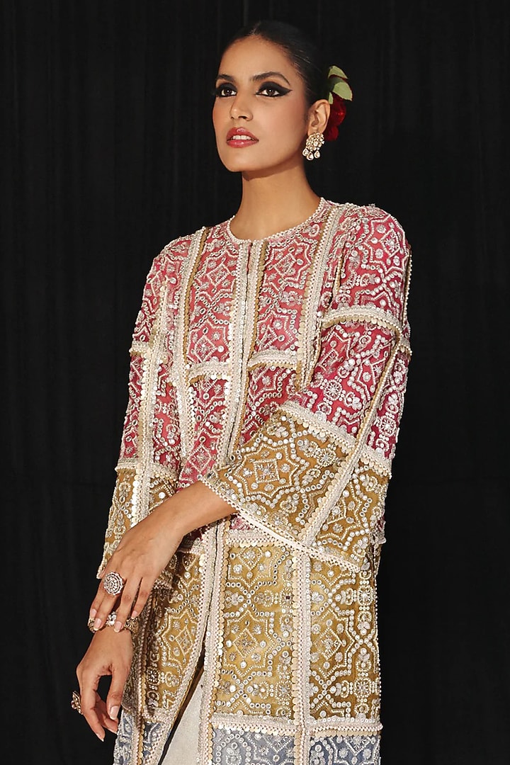 Multi-Colored Brocade Jacket by Twenty Nine at Pernia's Pop Up Shop