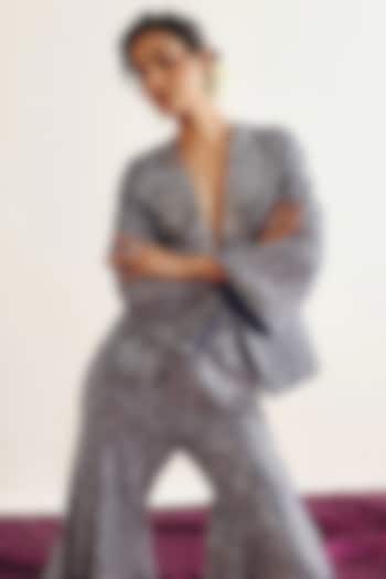 Blue Tissue Blazer by Twenty Nine at Pernia's Pop Up Shop