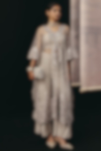 Ivory Dola Silk Bandeau Top by Twenty Nine at Pernia's Pop Up Shop