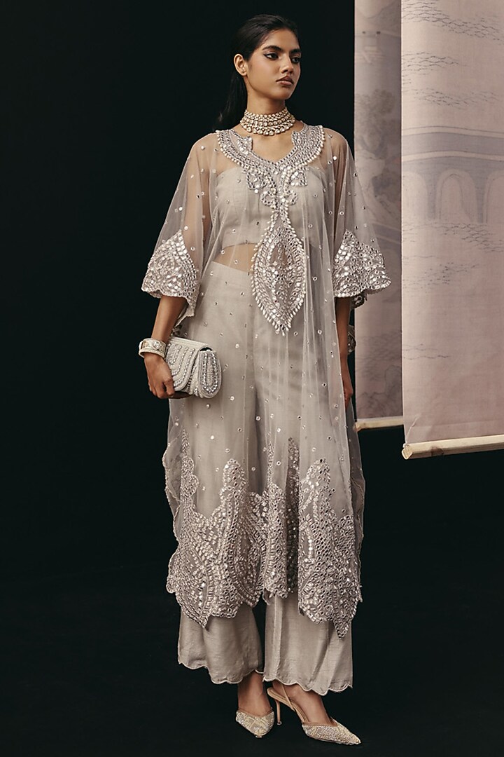 Ivory Dola Silk Bandeau Top by Twenty Nine at Pernia's Pop Up Shop