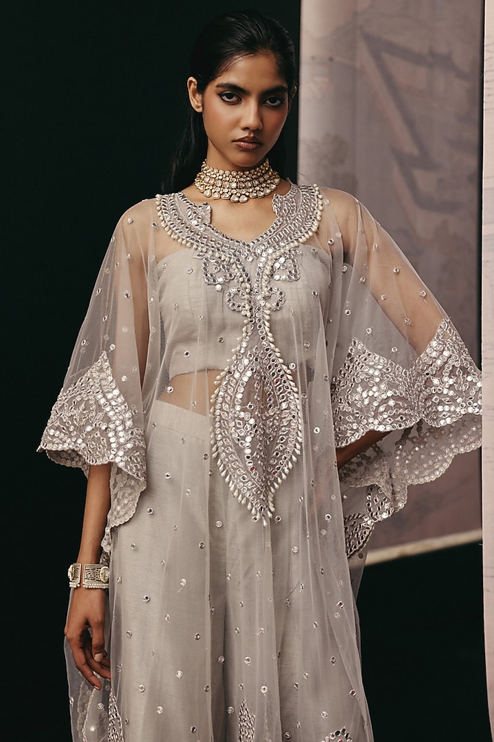 Ivory Dola Silk Bandeau Top by Twenty Nine at Pernia's Pop Up Shop
