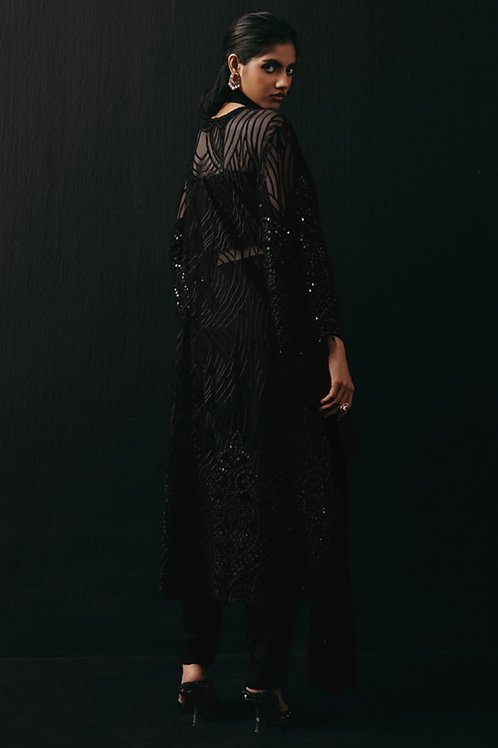 Black Dola Silk Bandeau Top by Twenty Nine at Pernia's Pop Up Shop
