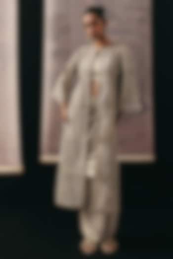 Natural Mirror Work Jacket by Twenty Nine at Pernia's Pop Up Shop