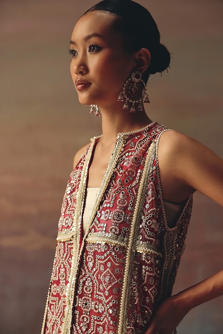 Silver Brocade Palazzo by Twenty Nine at Pernia's Pop Up Shop