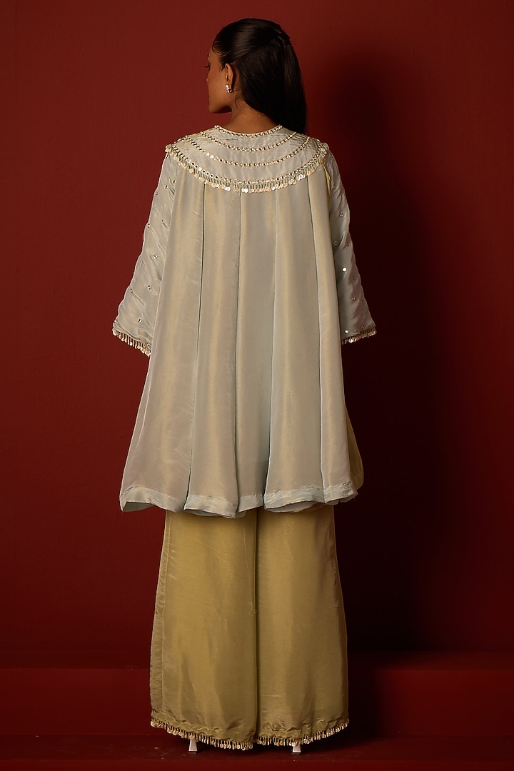 Sage Green Tissue Palazzo by Twenty Nine at Pernia's Pop Up Shop