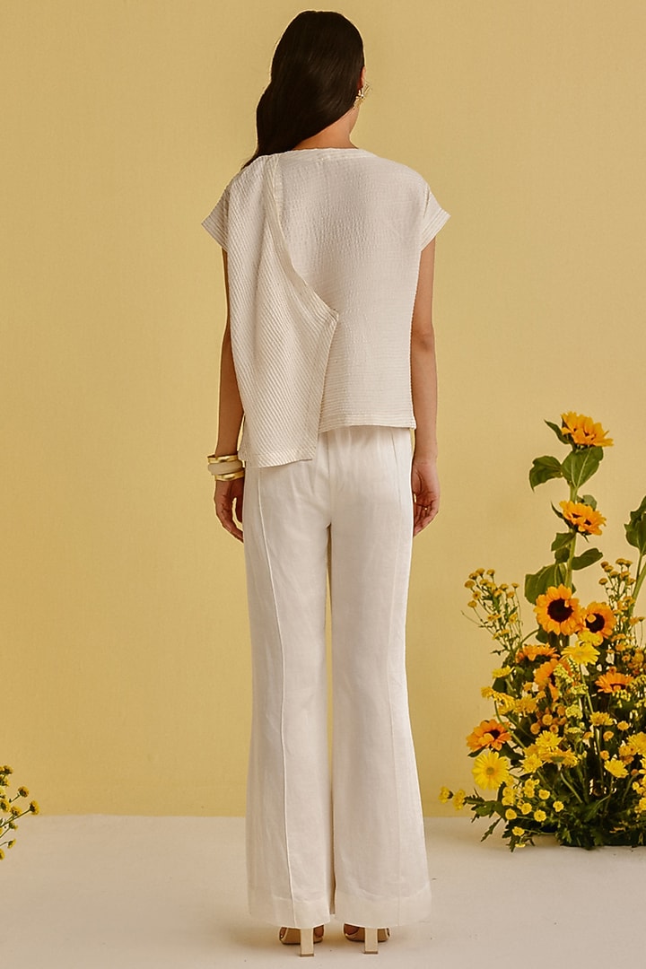 Ivory & Rust Organic Cotton Embellished Co-Ord Set by Twenty Nine at Pernia's Pop Up Shop