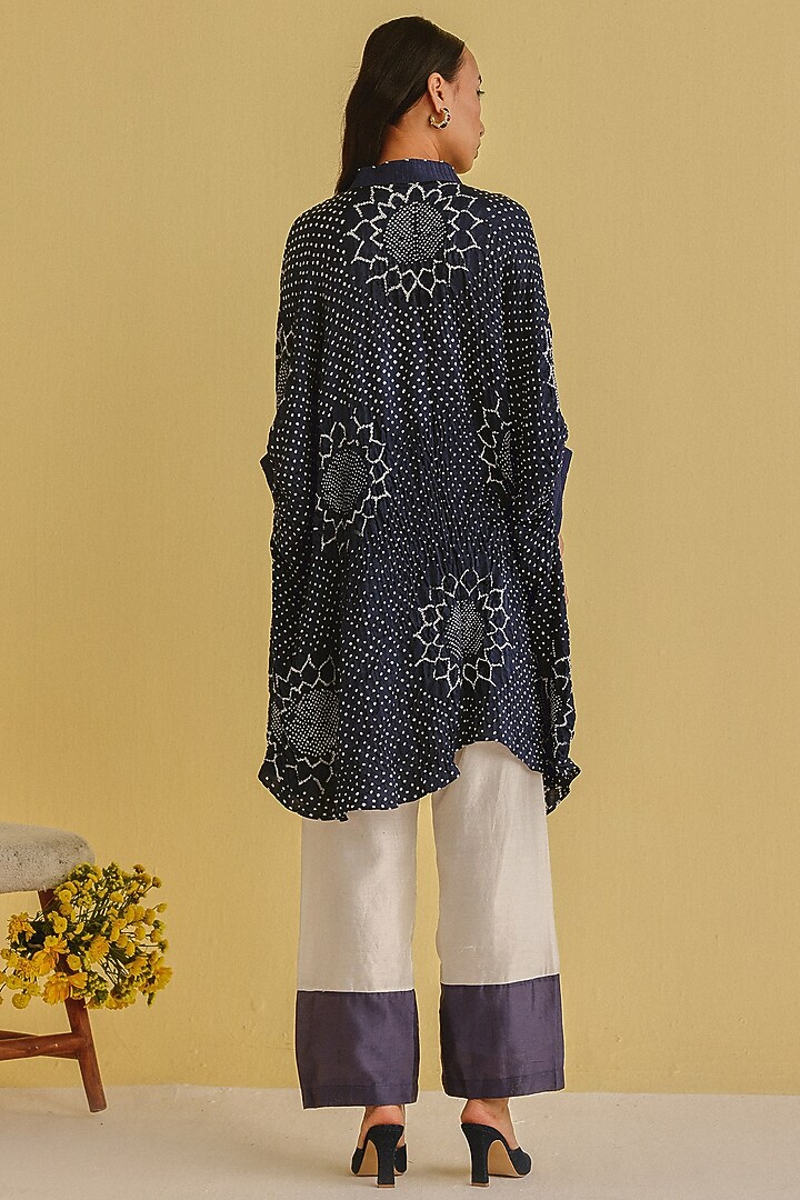 Ivory Chanderi Pants by Twenty Nine at Pernia's Pop Up Shop
