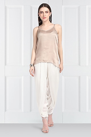 White Tulip Dhoti Pants by Twenty Nine