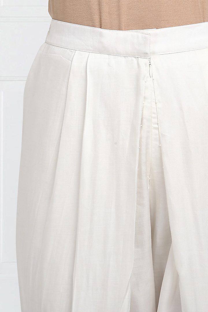 White Tulip Dhoti Pants by Twenty Nine at Pernia's Pop Up Shop