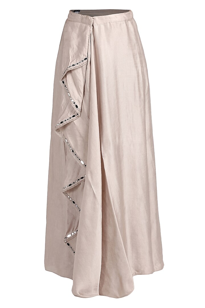 Nude Mirror Embroidered Skirt Design by Twenty Nine at Pernia's Pop Up ...
