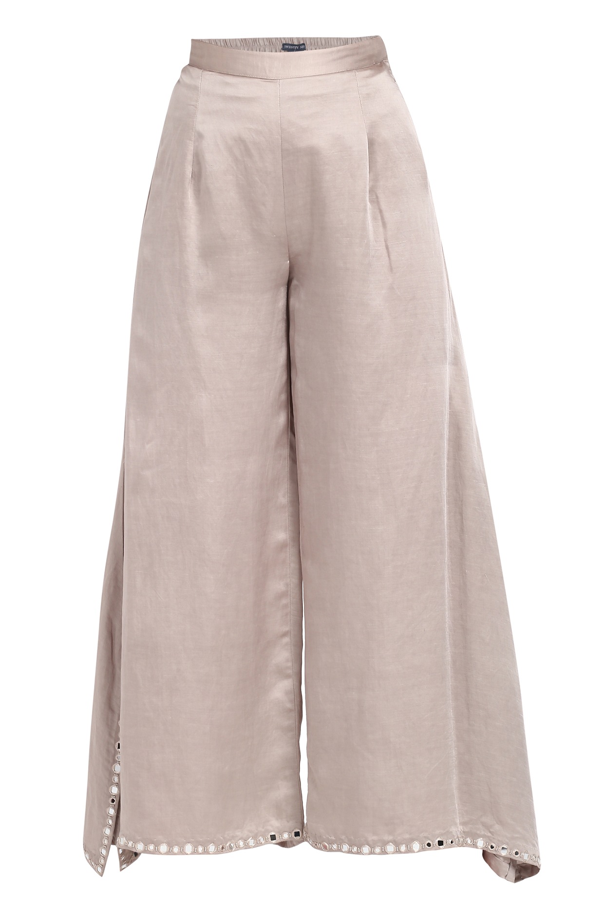 Flared wide-leg cotton pants in white - Max Mara | Mytheresa