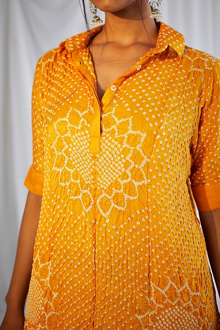 Yellow Sunflower Overlapped Vacation Dress by Twenty Nine at Pernia's Pop Up Shop