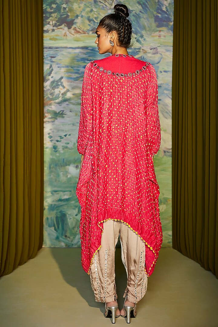 White Net Embroidered Pants by Twenty Nine at Pernia's Pop Up Shop