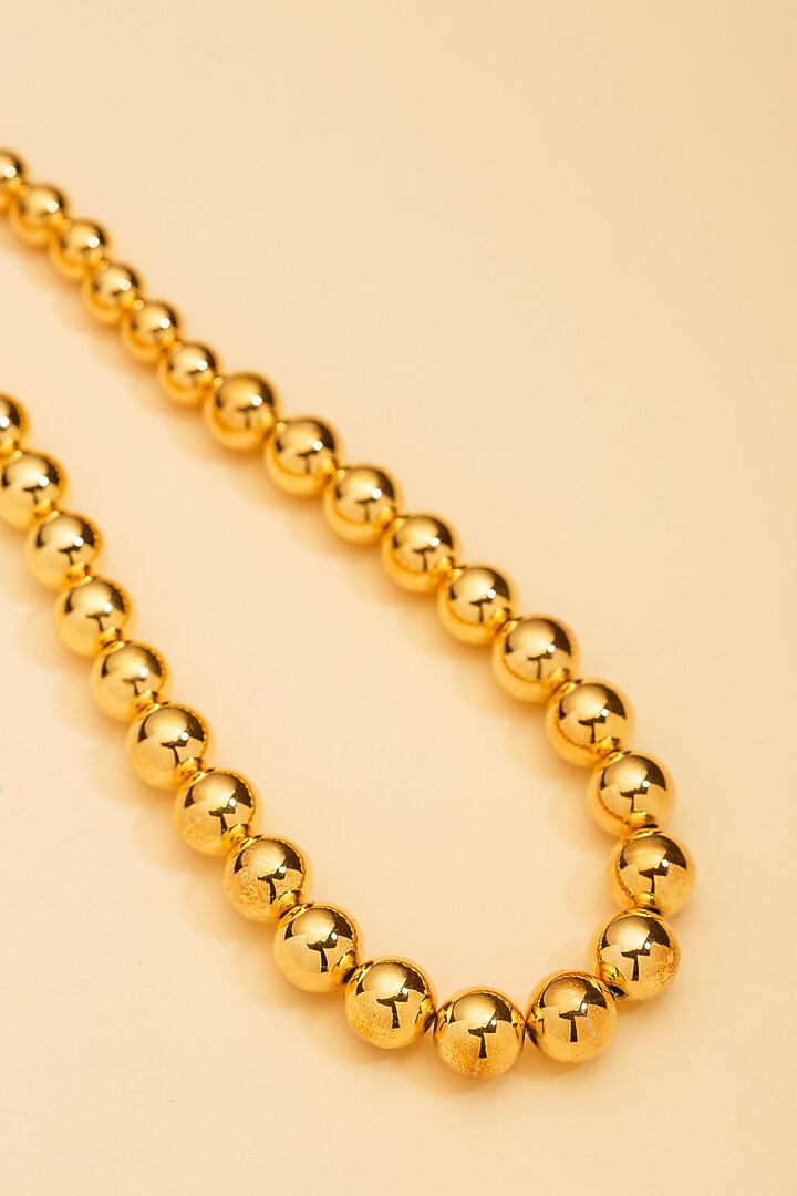 Gold Plated Enamelled Necklace by TWYLA TREASURES at Pernia's Pop Up Shop