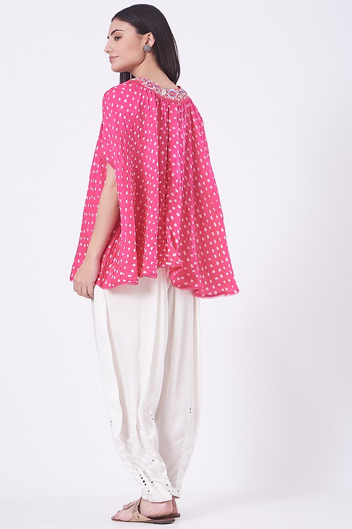 Pink Embroidered Top by Twenty Nine at Pernia's Pop Up Shop