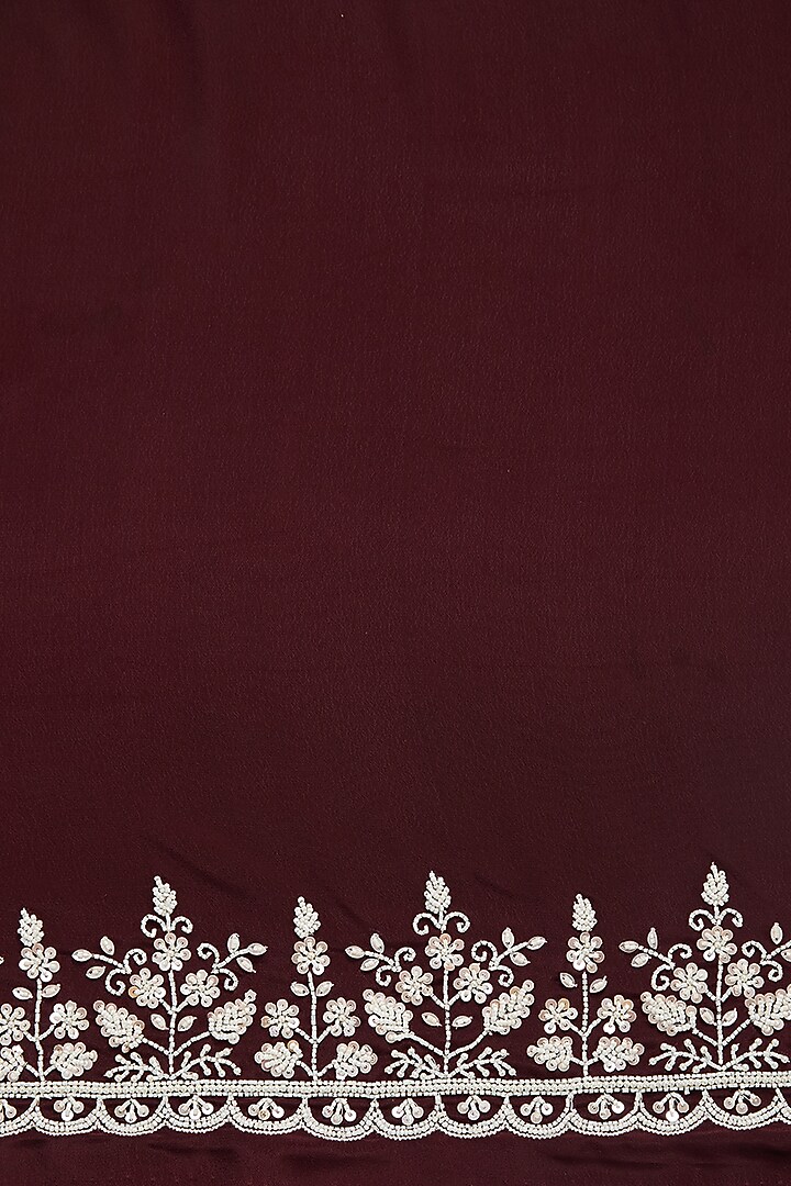Multi-Colored Tissue Printed Party Wear Saree Set by TYAASHU at Pernia's Pop Up Shop