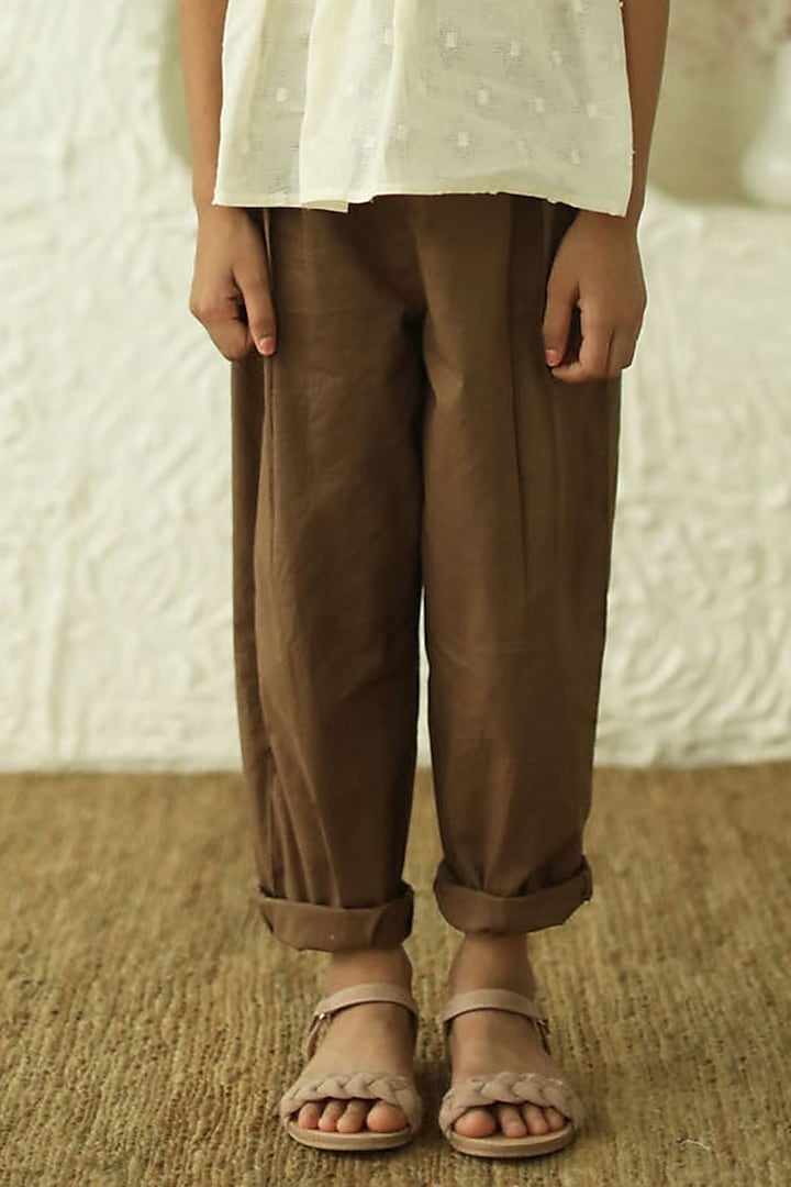 Ankle Length Khaki Pants