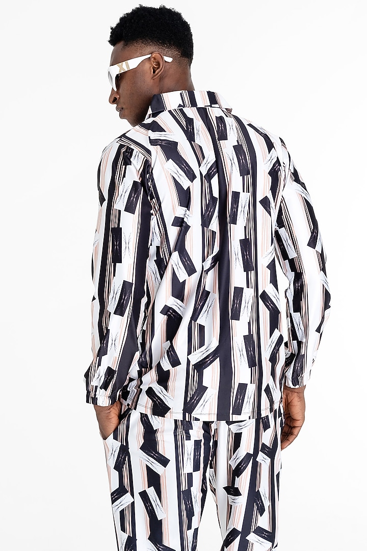 Multi-Colored Polyester Printed T-Shirt by Tezhomaya by Kavit Mehta at Pernia's Pop Up Shop