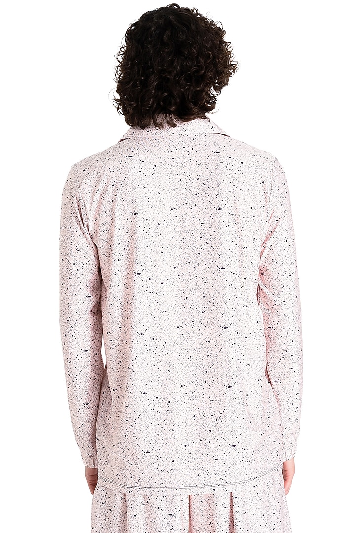 Light Beige Polyester Printed T-Shirt by Tezhomaya by Kavit Mehta at Pernia's Pop Up Shop