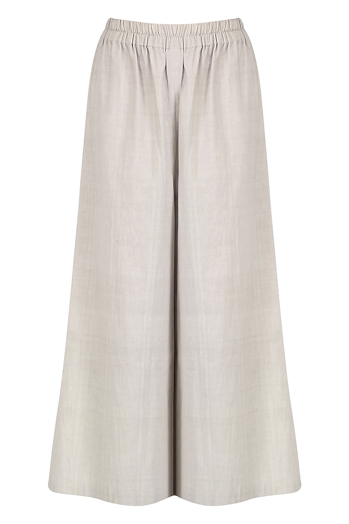 Broken White Khadi Cotton Culottes available only at Pernia's Pop Up ...