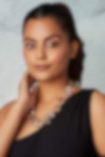 Multi-Colored Lemon Topaz Necklace by Joules By Radhika at Pernia's Pop Up Shop