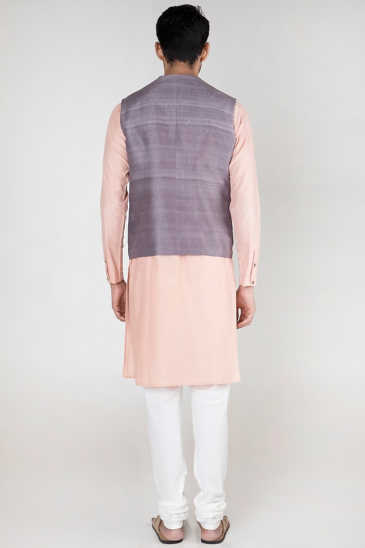 Multi Colored Panelled Waistcoat by Unit by Rajat Suri at Pernia's Pop Up Shop