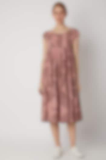 Blush Pink Organic Cotton Dress by Urvashi Kaur