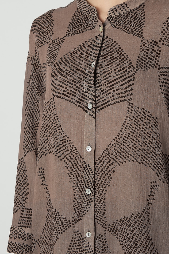 Blush Pink Organic Cotton Tunic by Urvashi Kaur at Pernia's Pop Up Shop