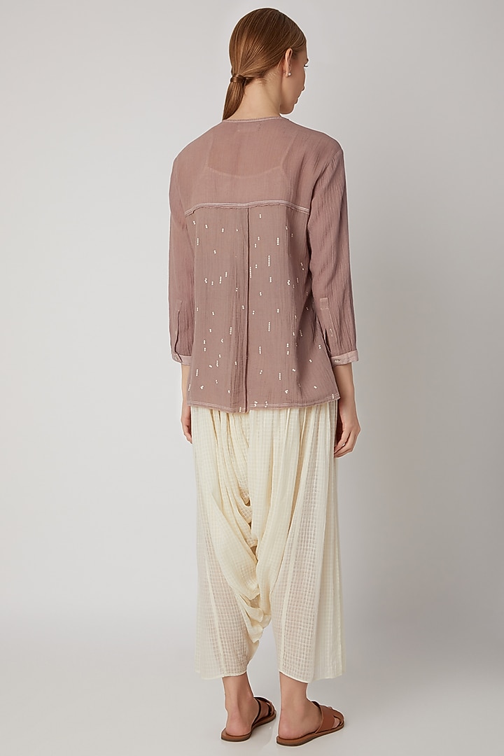 Fawn Organic Cotton Top by Urvashi Kaur at Pernia's Pop Up Shop