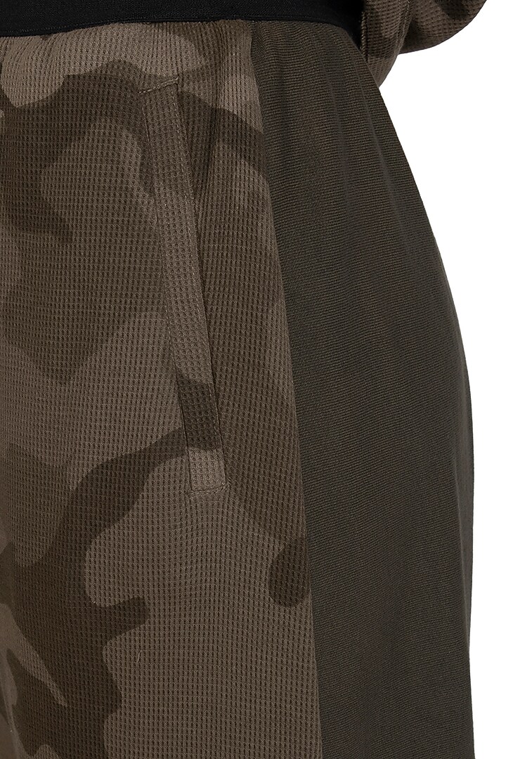 Khaki Camouflage Jogger Pants by Kapda By Urvashi Kaur at Pernia's Pop Up Shop