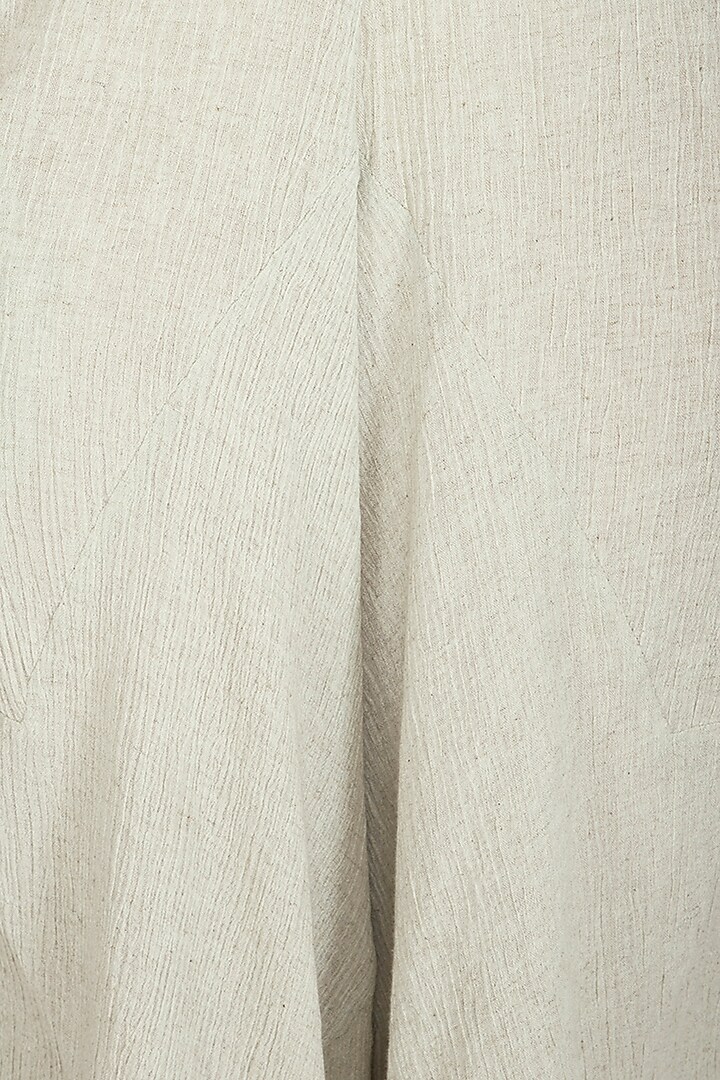 Sage Green Viscose Cotton Pants by Urvashi Kaur at Pernia's Pop Up Shop