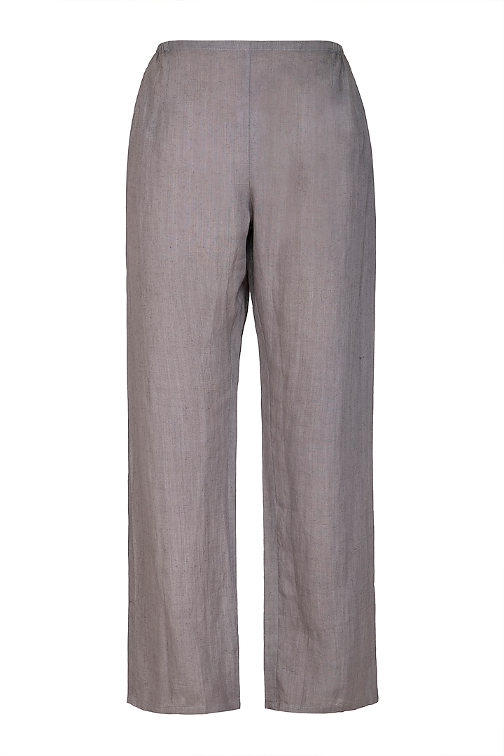 Grey Organic Cotton Pants Design by Urvashi Kaur at Pernia's Pop Up ...