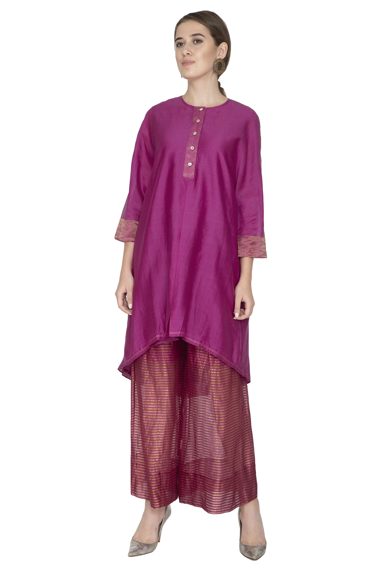 fuchsia palazzo pants