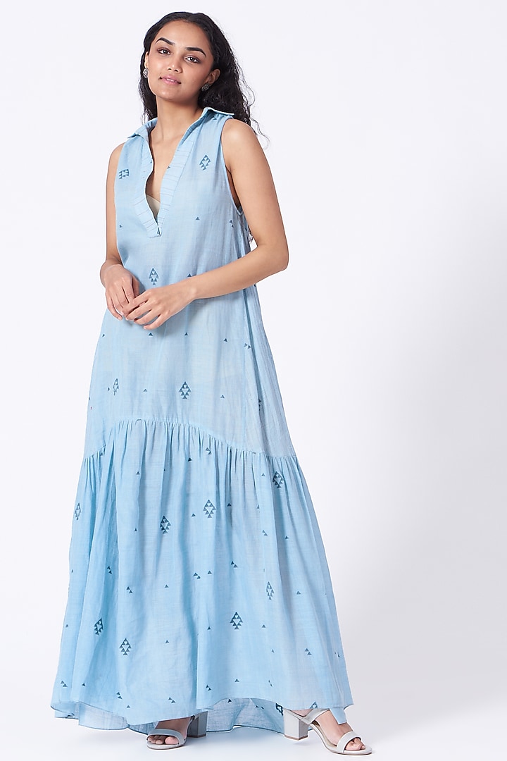 blue tent dress Blue Tent Dress main image 1