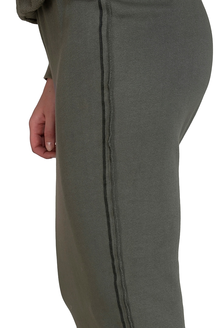 Grey Pencil Skirt by Kapda By Urvashi Kaur at Pernia's Pop Up Shop
