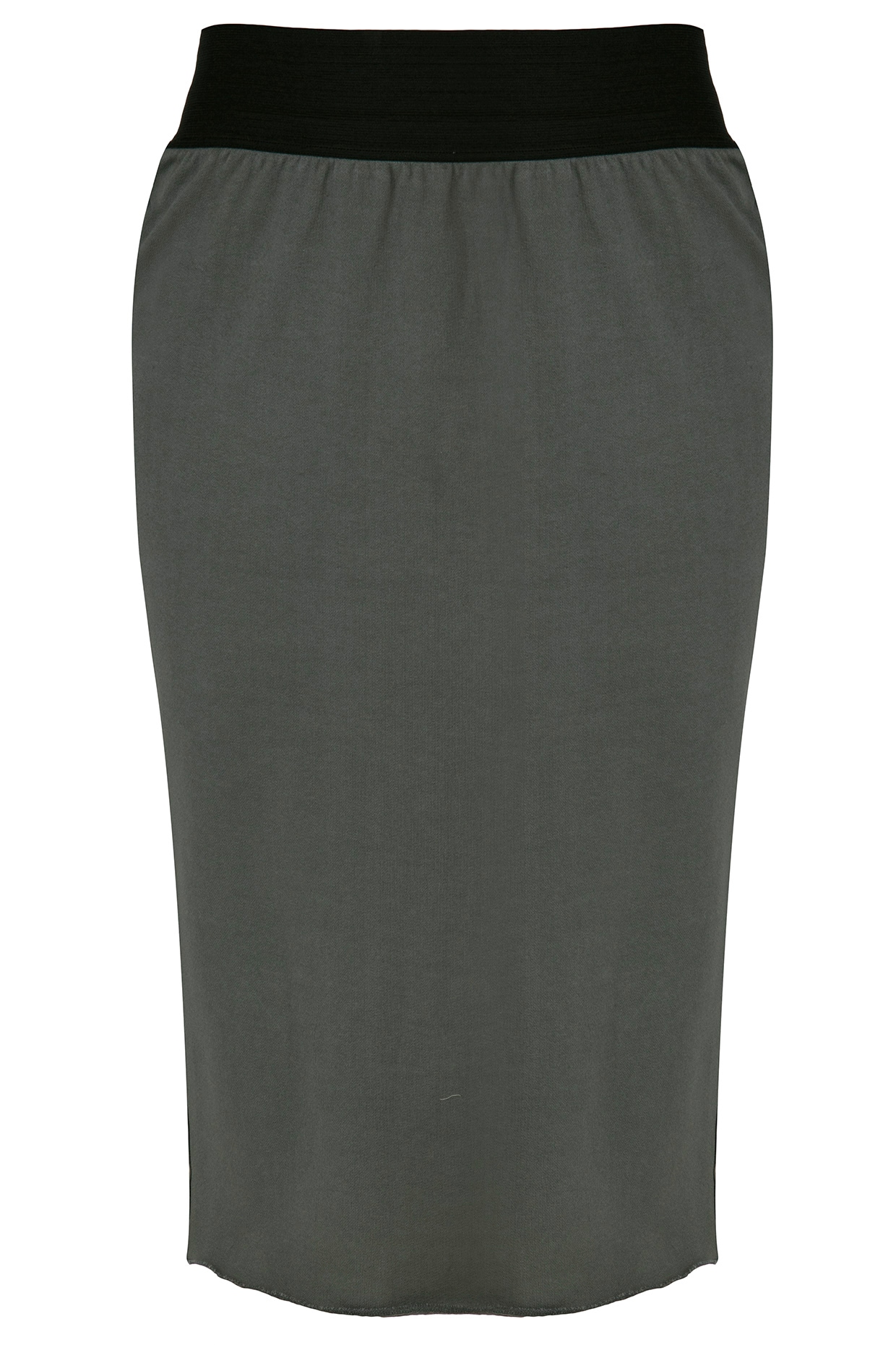 Grey Pencil Skirt by Kapda By Urvashi Kaur at Pernia s Pop Up Shop