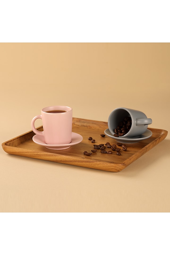 Brown Premium Teak Wood Serving Tray (Medium) by Utopia Choice at Pernia's Pop Up Shop