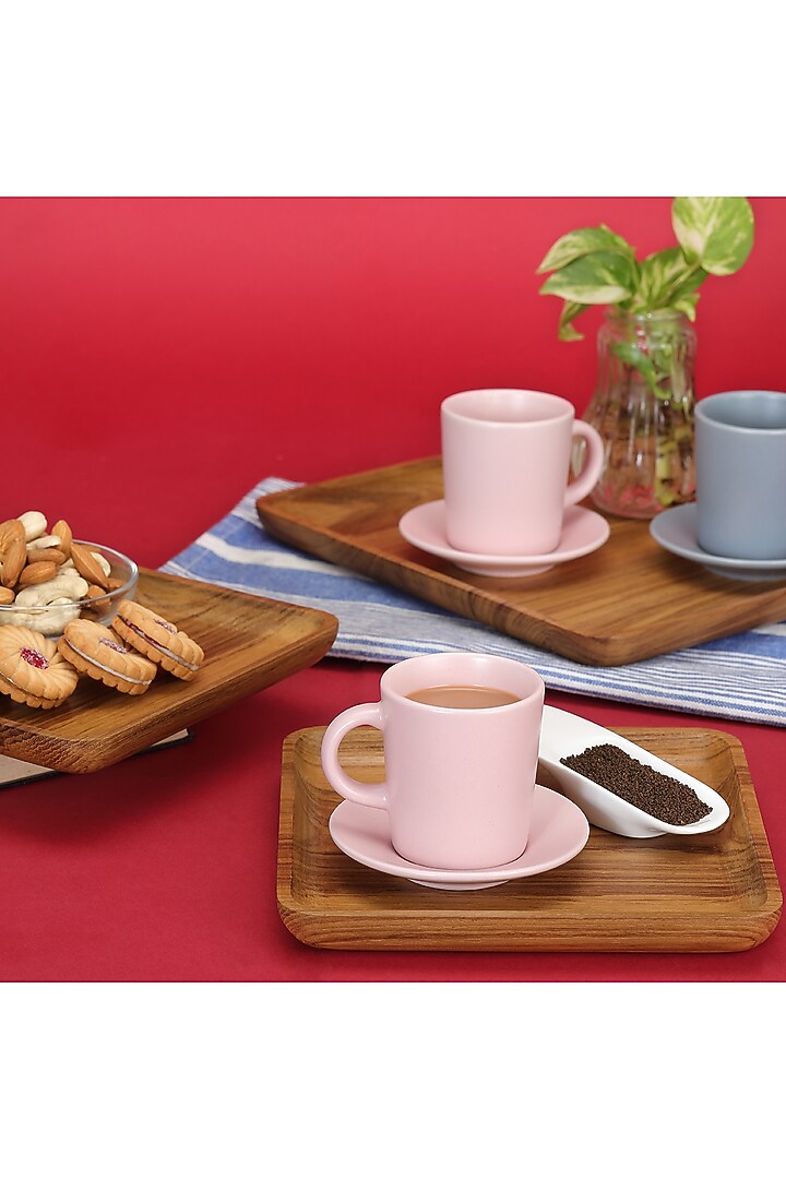 Brown Premium Teak Wood Serving Tray (Small) by Utopia Choice at Pernia's Pop Up Shop