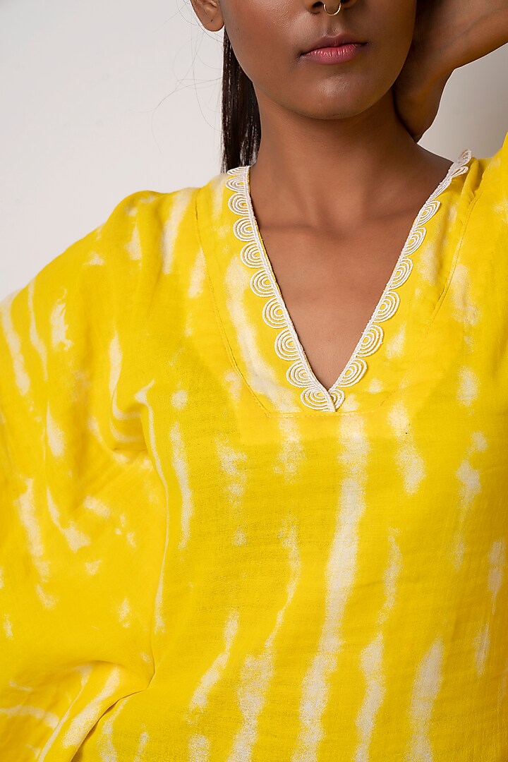 Regular Fit Pullover Yellow - TIE HOUSE