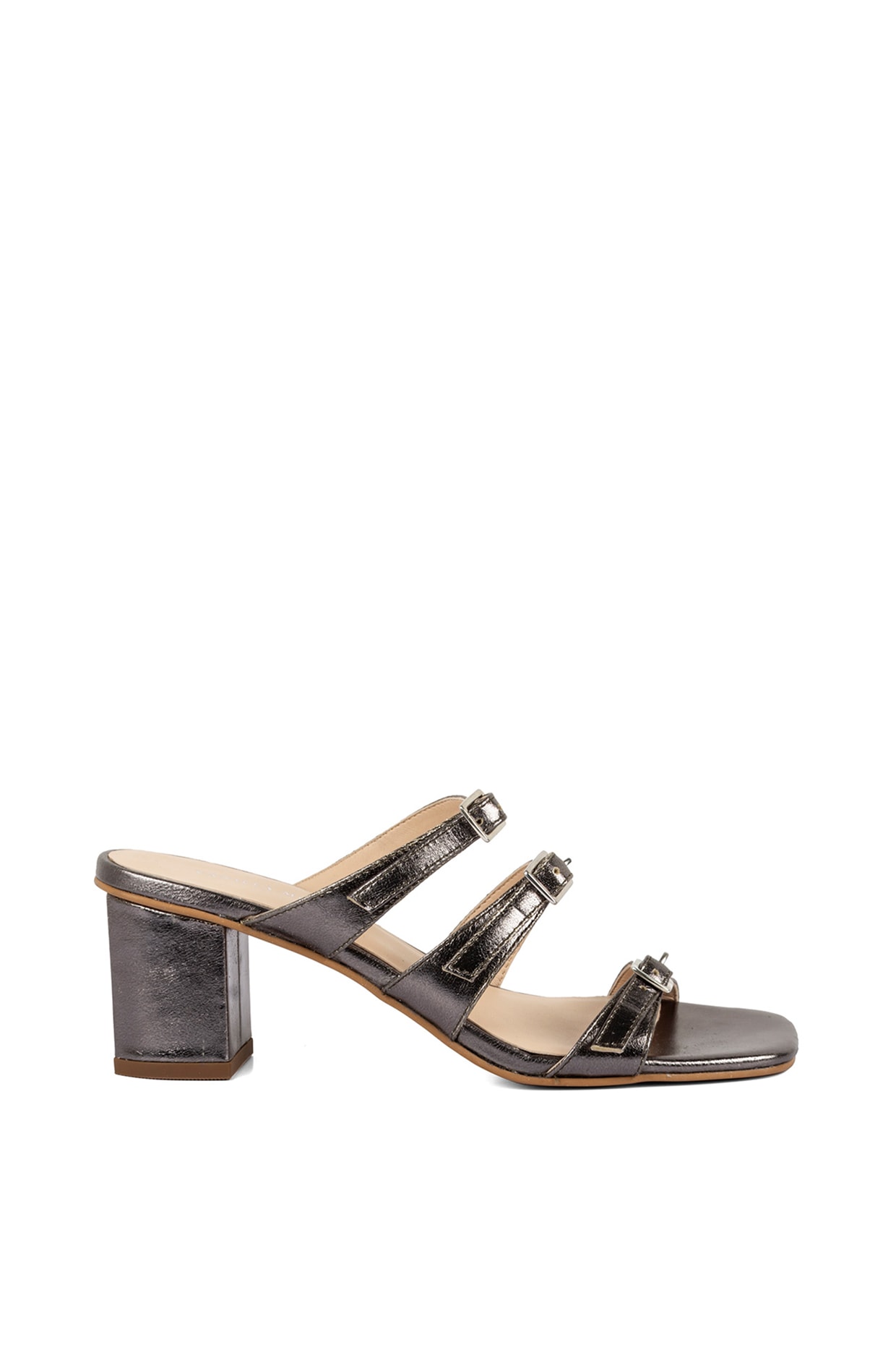 Pewter strappy heels new arrivals