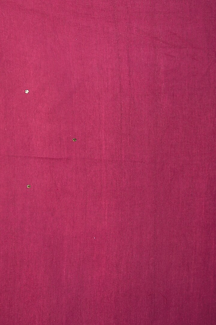 Purple Matka Silk Mukaish Embroidered Handwoven Party Wear Saree Set by Varastraa at Pernia's Pop Up Shop