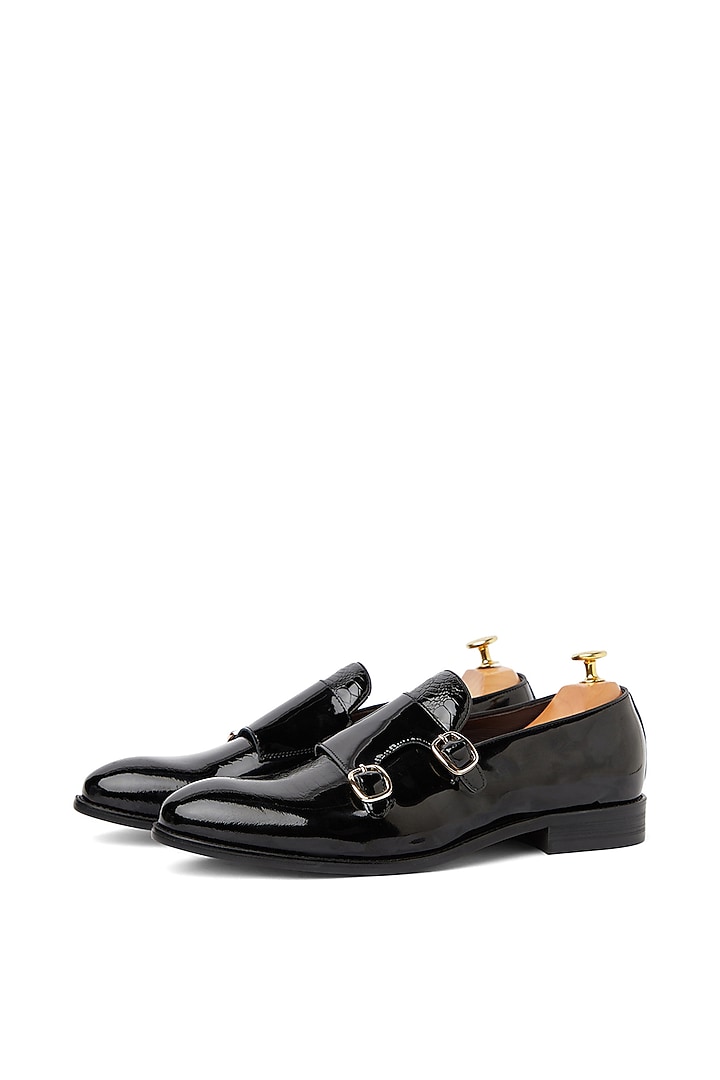 Black Patent Leather Shoes by Vantier Fashion at Pernia's Pop Up Shop