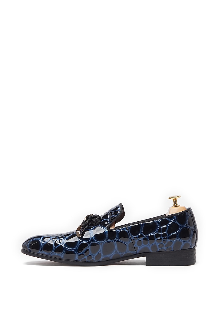 Blue Crocodile Printed Shoes by Vantier Fashion at Pernia's Pop Up Shop