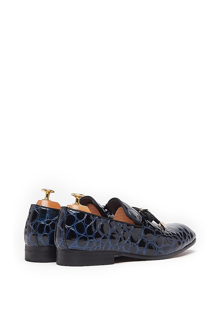 Blue Crocodile Printed Shoes by Vantier Fashion at Pernia's Pop Up Shop