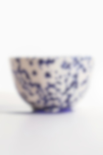 Blue & White Stoneware Soup Bowl Set by VATA LIVING