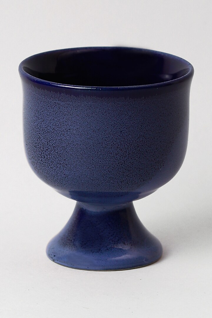 Indigo Handmade Dessert Cups (Set Of 4) by VATA LIVING at Pernia's Pop Up Shop