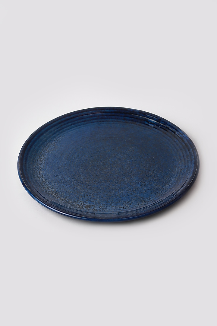Indigo Handmade Plates (Set Of 6) by VATA LIVING at Pernia's Pop Up Shop