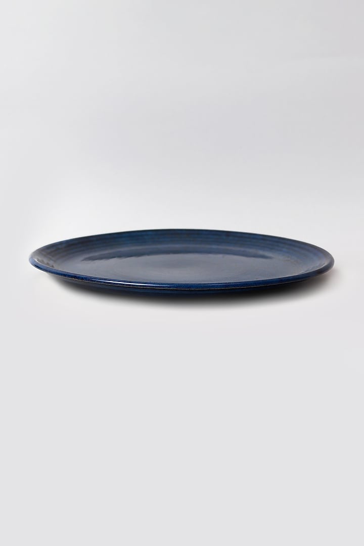 Indigo Handmade Plates (Set Of 6) by VATA LIVING at Pernia's Pop Up Shop