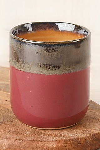 Fuchsia Stoneware Tumblers (Set of 2) by VATA LIVING