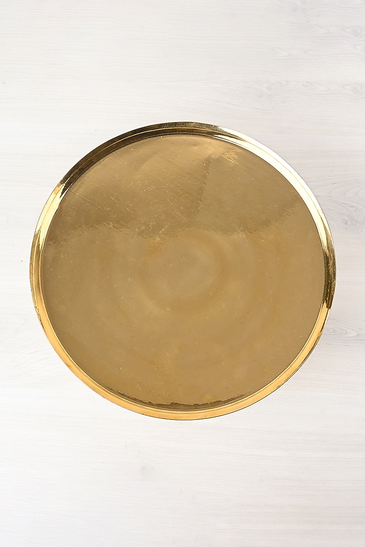 Gold Brass Stand by VATA LIVING at Pernia's Pop Up Shop